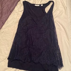 New York & Company XL Blue Tank